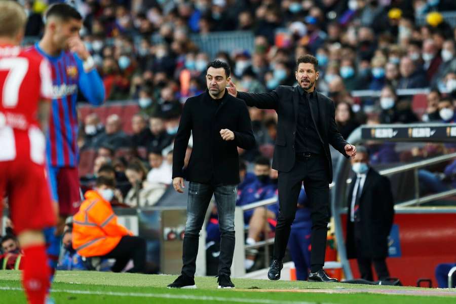 Xavi and Simeone, two ways of looking at football that could define the course of LaLiga