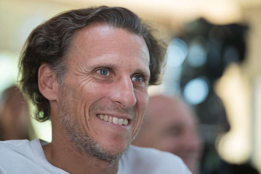 Diego Forlan en 2024. Diego Forlan en 2024.