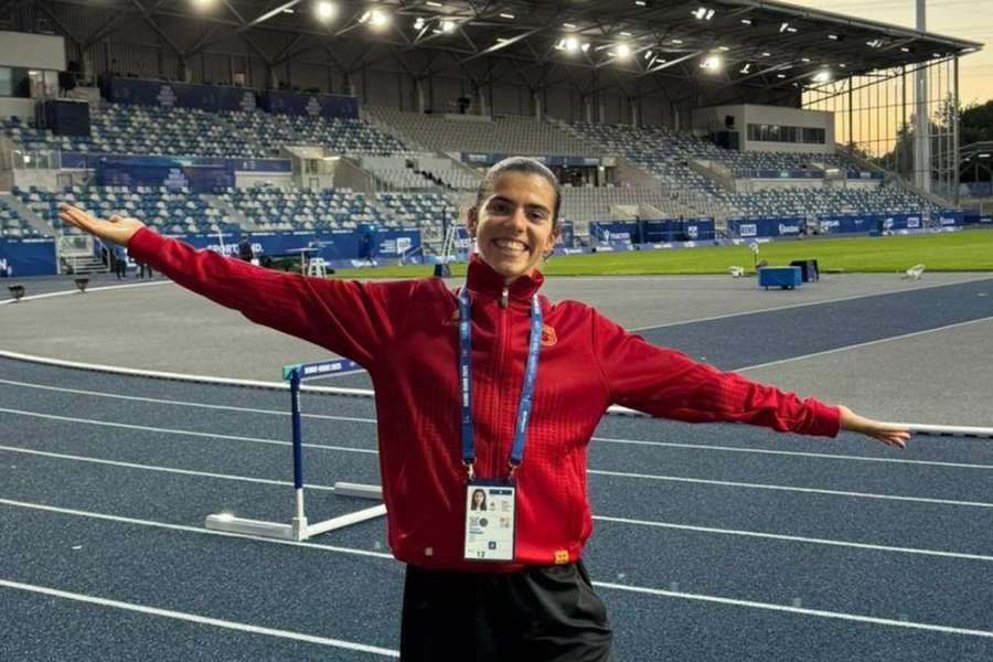 Mariana Machado em representação do SC Braga Mariana Machado em representação do SC Braga