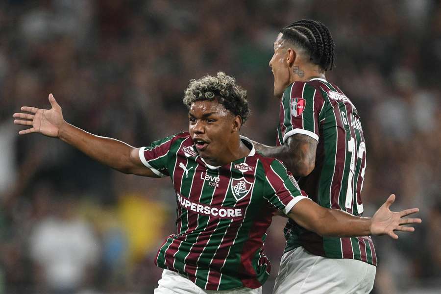 Wesley Natã fez o gol da sobrevida do Fluminense