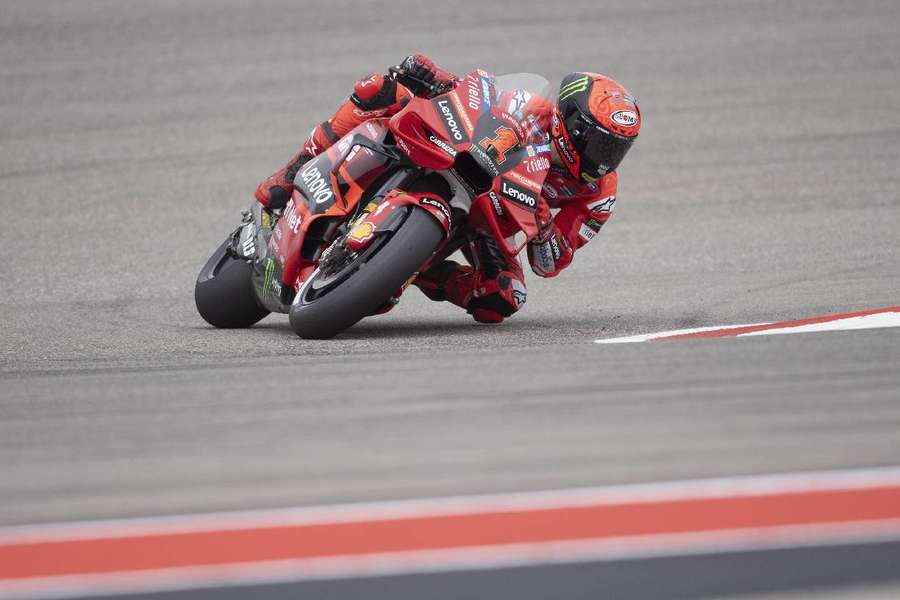 Bagnaia magistral sur la course sprint à Austin