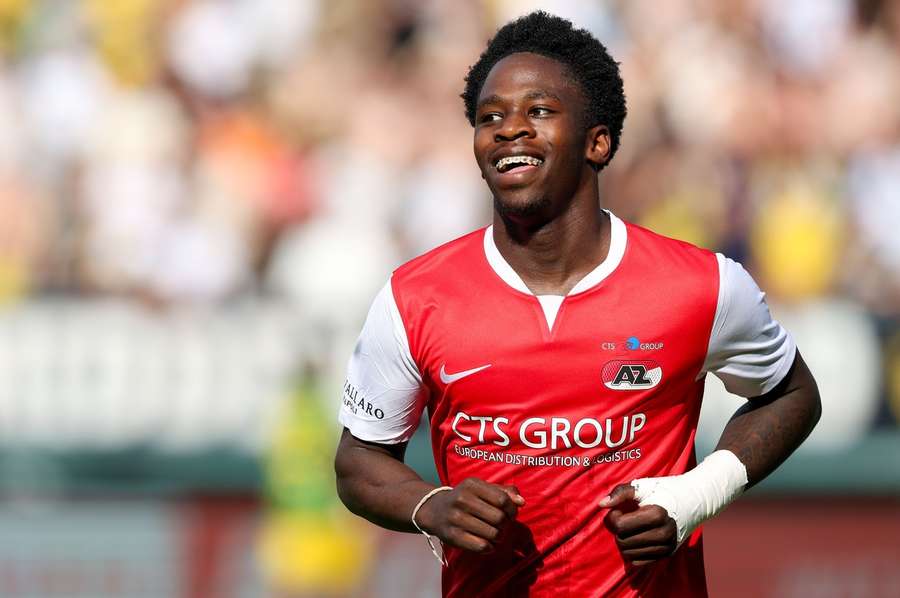 Jayden Addai heeft zijn contract bij AZ verlengd tot medio 2028