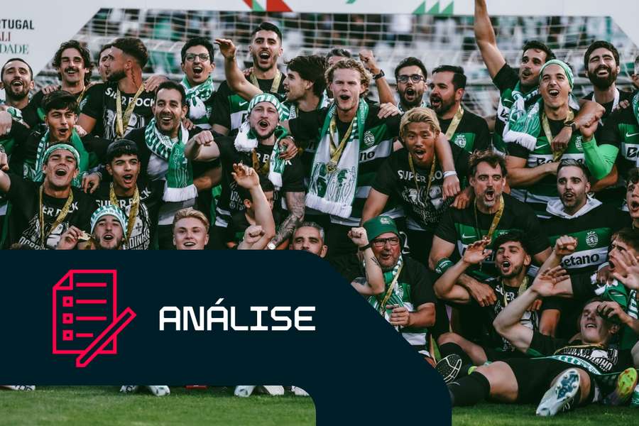 Sporting não conseguia uma dobradinha desde 2003
