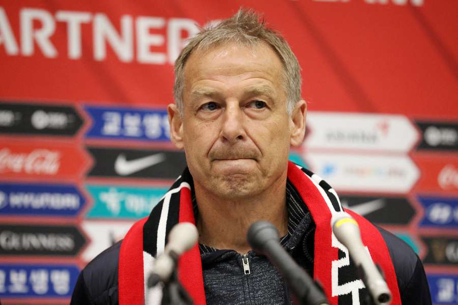 Jurgen Klinsmann has been in charge of South Korea since 2023