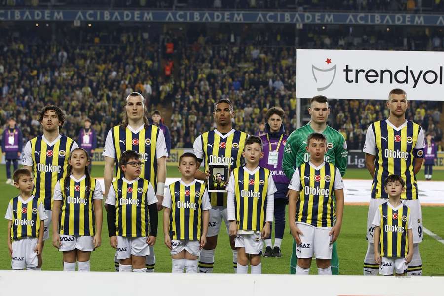 A equipa do Fenerbahçe