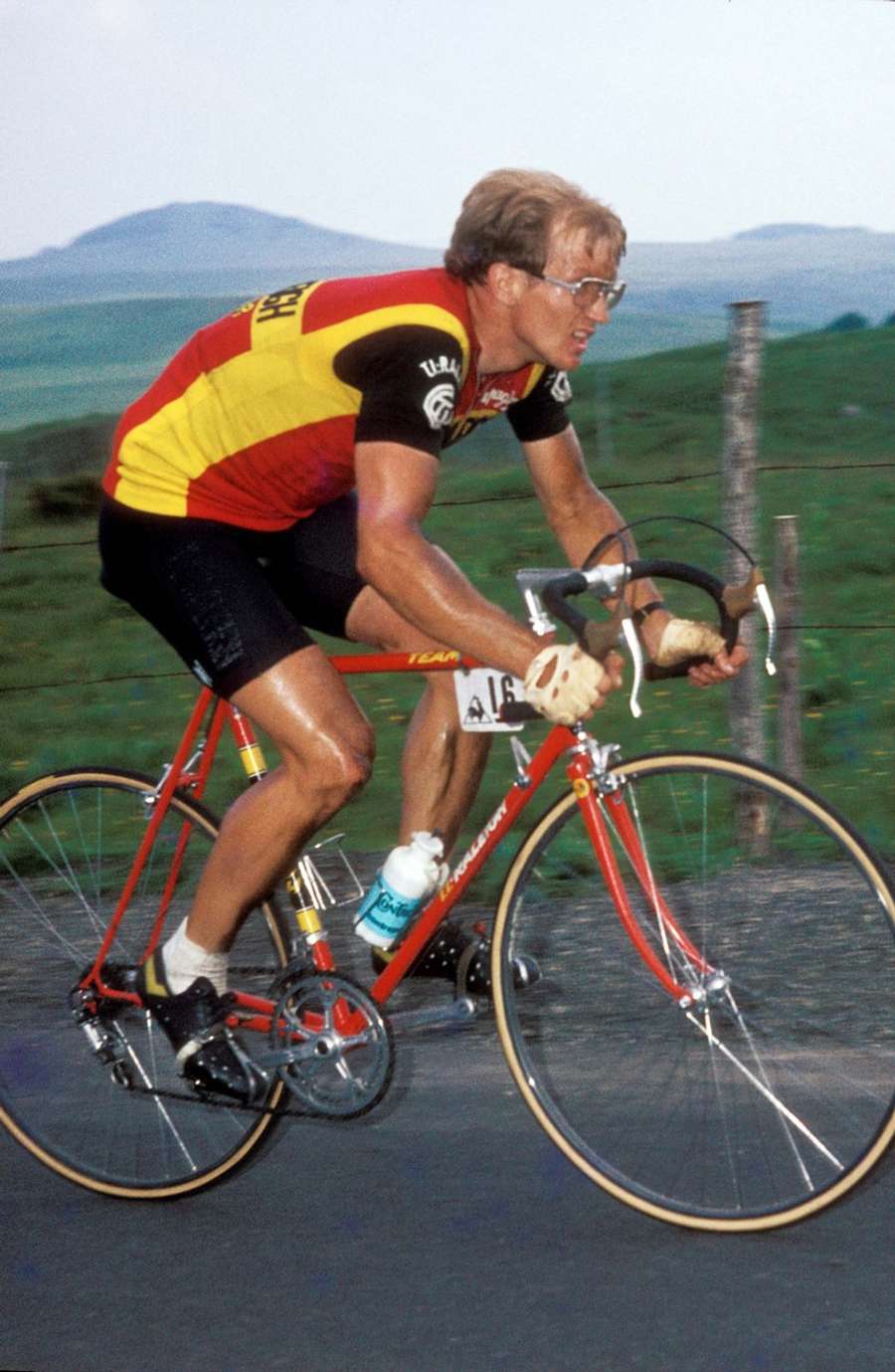 Jan Raas con la maglia della Ti-Raleigh