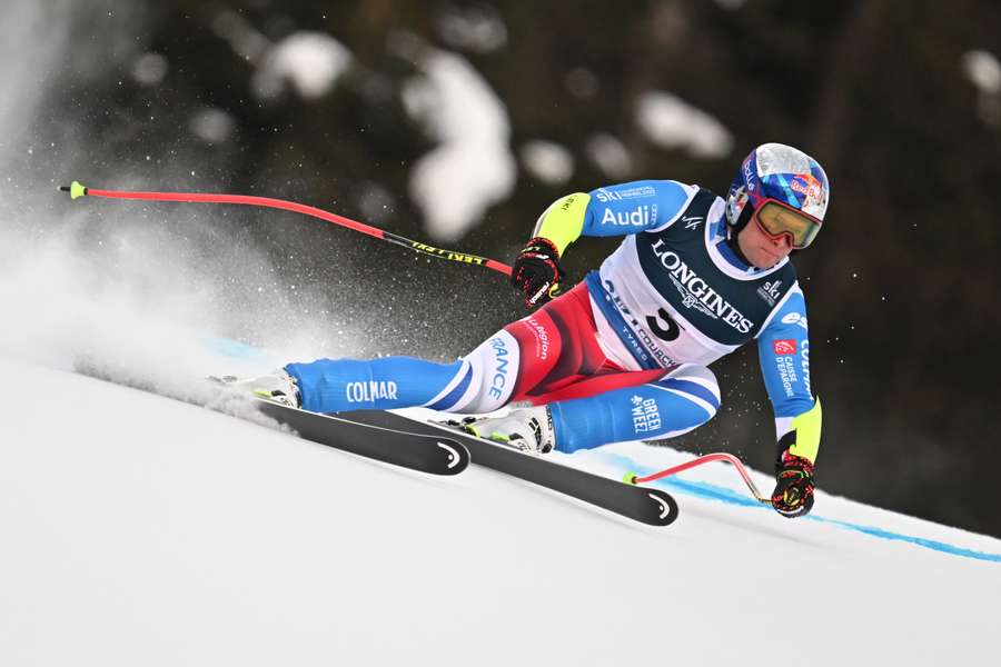Alexis Pinturault competes during the Men's Combined Super G event of the FIS Alpine Ski World Championship