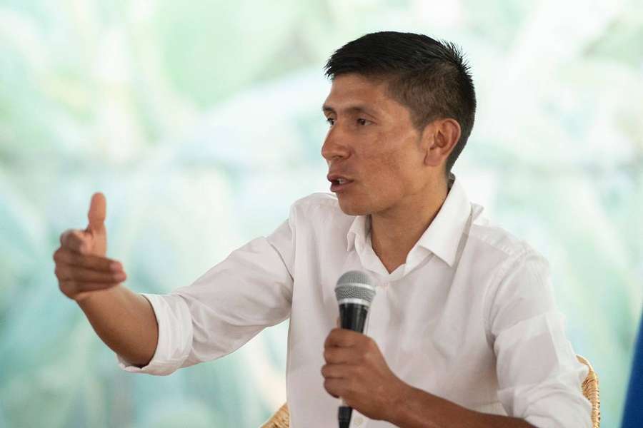 Quintana cette semaine à Bogota en conférence de presse.