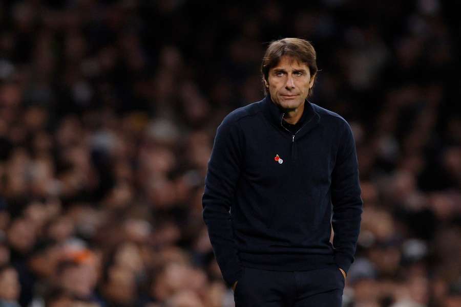 Antonio Conte was disappointed with Tottenham's fans after the defeat to Liverpool