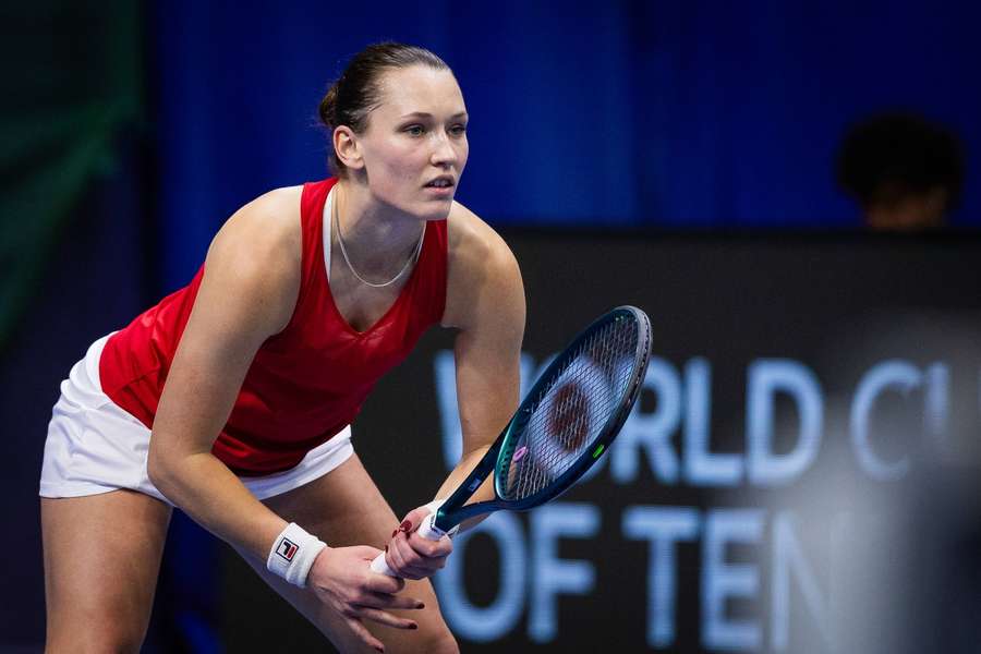 Johanne Svendsen fought bravely against Rebecca Sramkova 