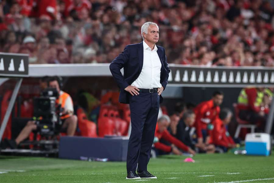 Mourinho, treinador do Benfica