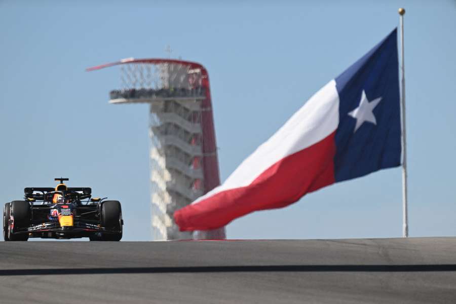 Verstappen fuhr im freien Training von Austin die beste Zeit