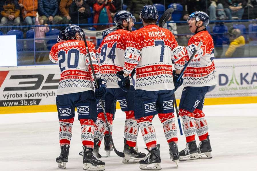Hokejisti Popradu prišli o svoje pozitívne série.
