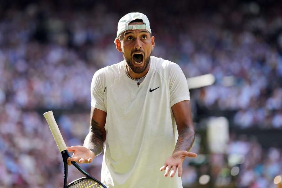 Nick Kyrgios este recunoscut în lumea tenisului pentru atitudinea sa agresivă