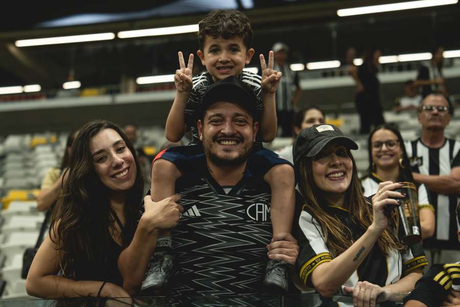 Atlético-MG vem detectando o aumento da presença de famílias e crianças na Arena MRV desde as mudanças