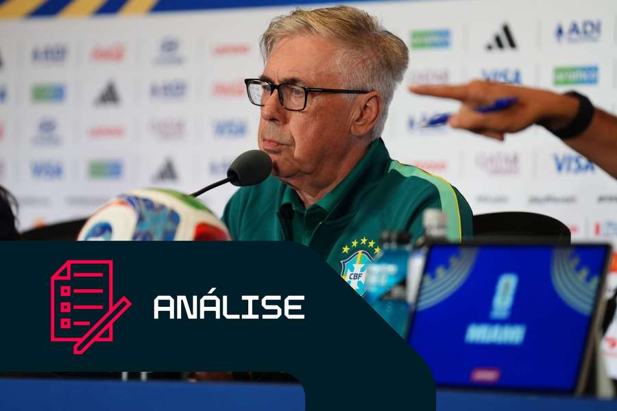 Carlo Ancelotti, selecionador do Brasil Carlo Ancelotti, selecionador do Brasil