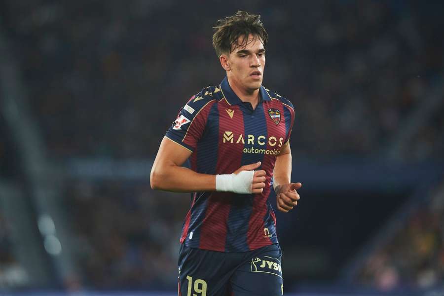 Carlos Espí, jugador del Levante