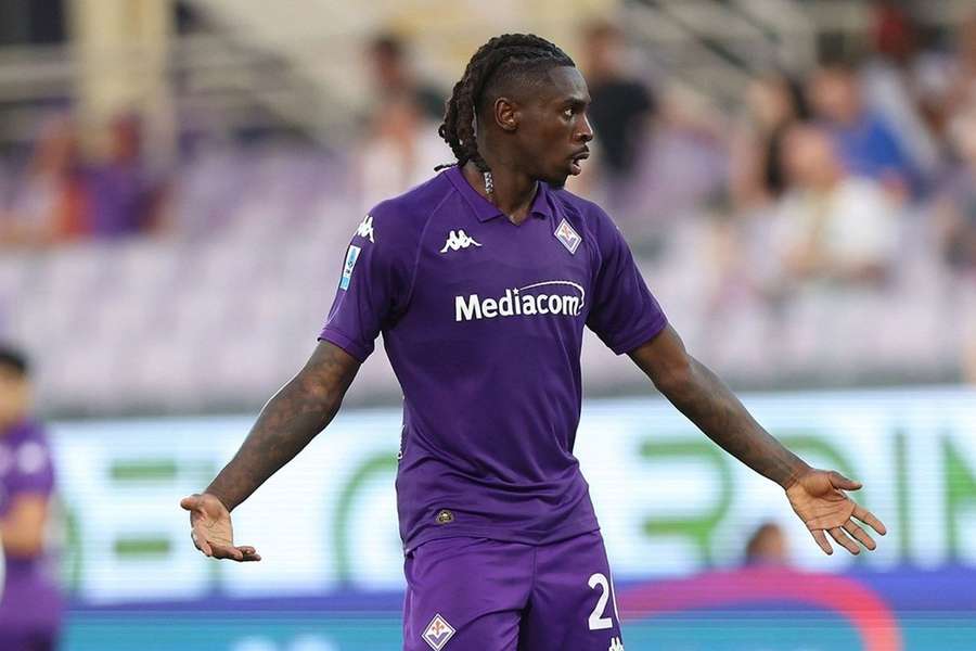 Moise Kean, avançado da Fiorentina