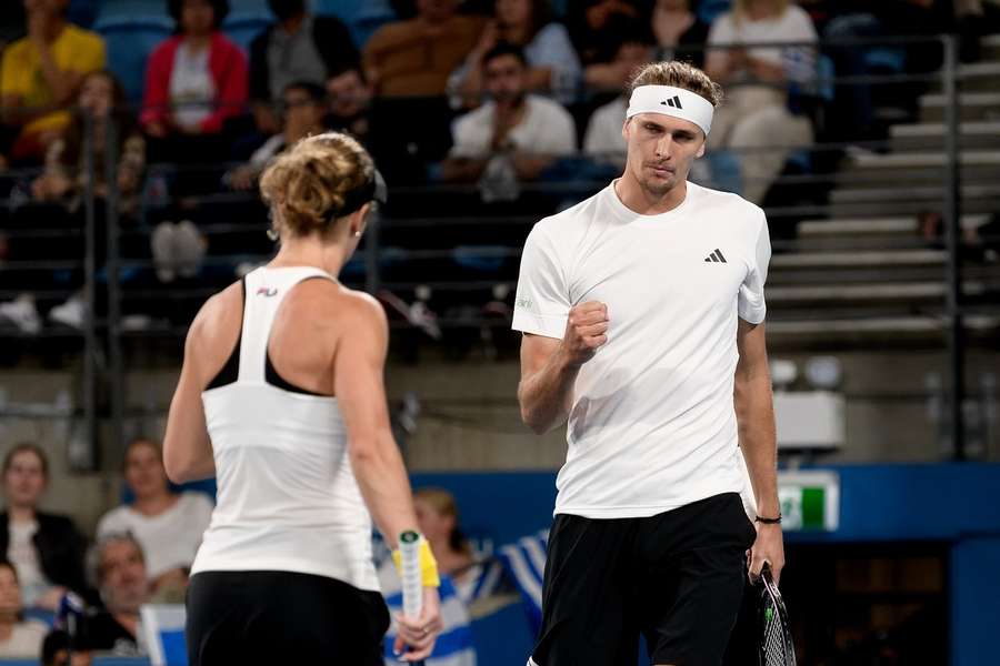 Alexander Zverev holte erst den Ausgleich und im Duo mit Siegemund dann auch den Gesamtsieg.