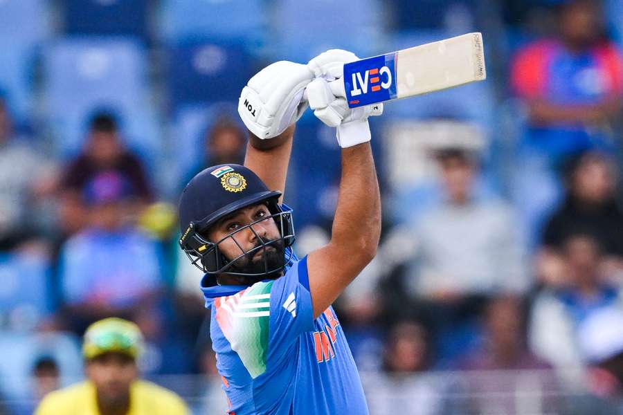 Rohit Sharma during India's ICC Champions Trophy win over Australia.