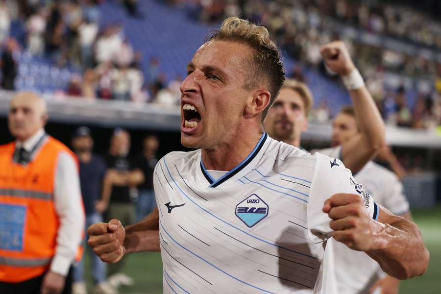 Davide Frattesi, calciatore della Lazio Davide Frattesi, calciatore della Lazio