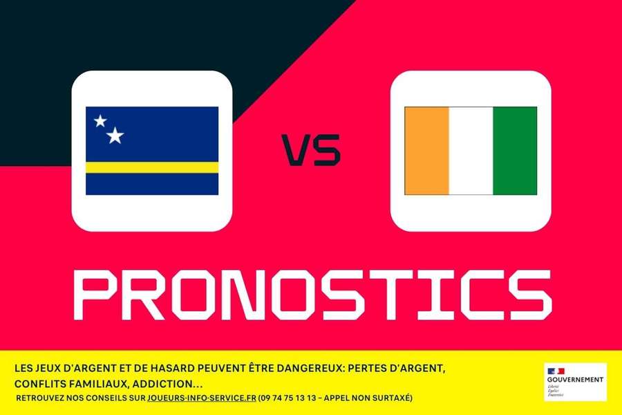 Curaçao - Côte d'Ivoire : pronostics CDM 2026, meilleurs paris et cotes (3e journée)