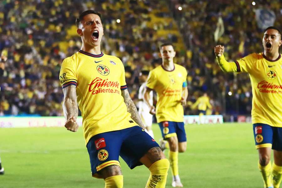 América celebra un gol