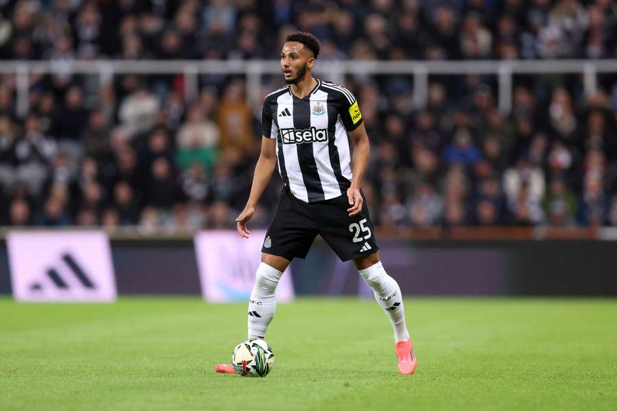 Lloyd Kelly last played for Newcastle against Fulham on Saturday