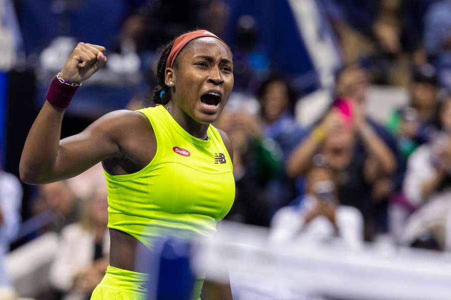 Coco Gauff bliver Wozniackis næste udfordring.