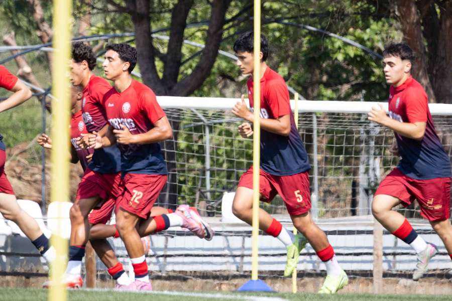 UD Leiria em treino UD Leiria em treino