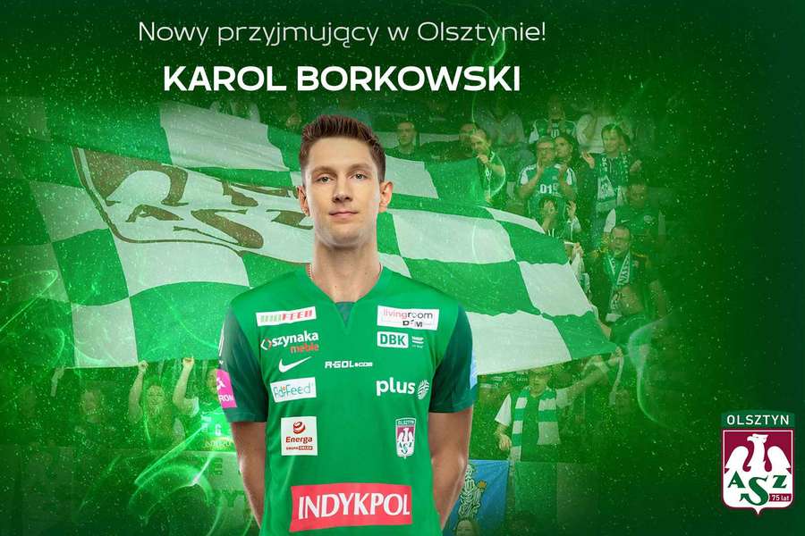 Karol Borkowski opuszcza Projekt Warszawa i będzie nowym przyjmującym Indykpolu AZS Olsztyn