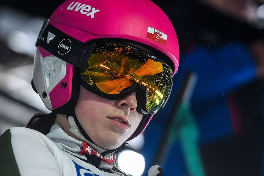 Anna Twardosz podczas zeszłorocznego konkursu Pucharu Świata w Oberstdorfie 