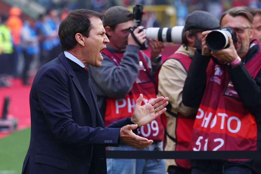 Rudi Garcia praised Belgium's mental strength after their victory