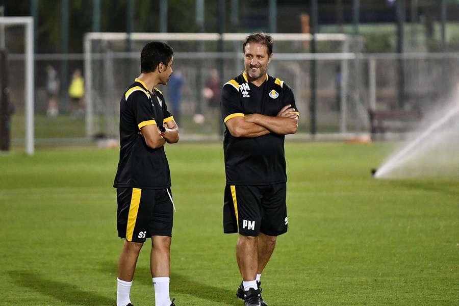 Pedro Martins sucedeu ao italiano Andrea Stramaccioni no comando da equipa catari