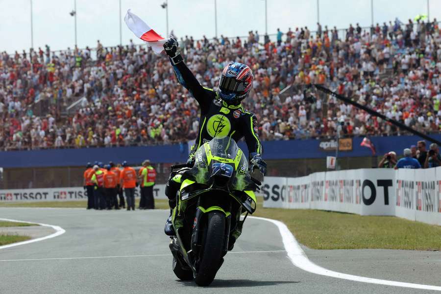 Ai Ogura celebrates his victory