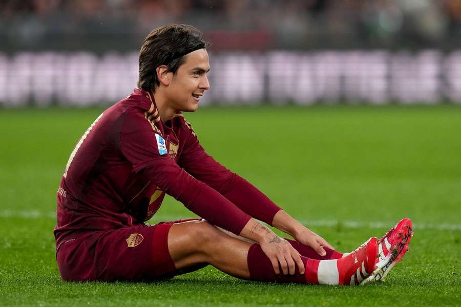 Paulo Dybala ao serviço da Roma
