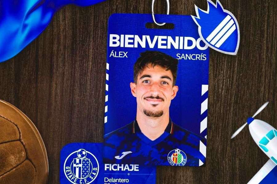 Álex Sancris, nuevo jugador del Getafe