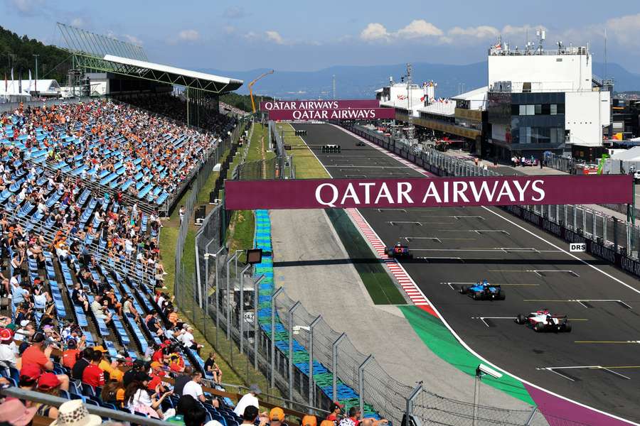 Aangename omstandigheden op de Hungaroring