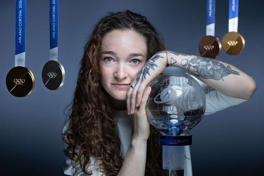 Lou Jeanmonnot à Paris le 25 mars. Lou Jeanmonnot à Paris le 25 mars.