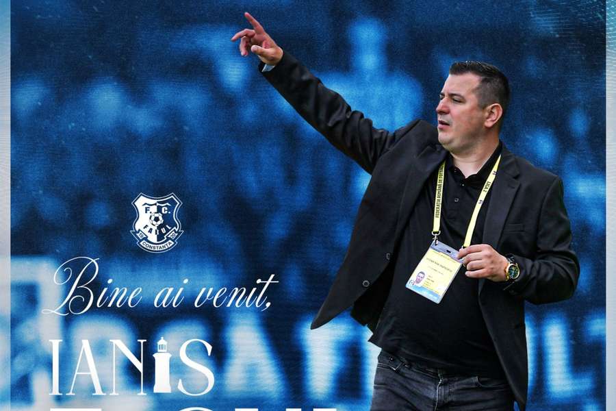 Ianis Zicu este noul antrenor la Farul Constanța