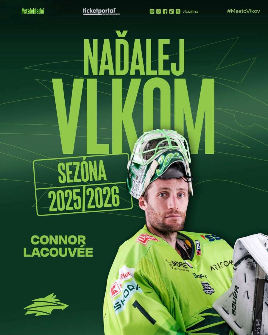 LaCouvée predĺžil kontrakt so Žilinou.
