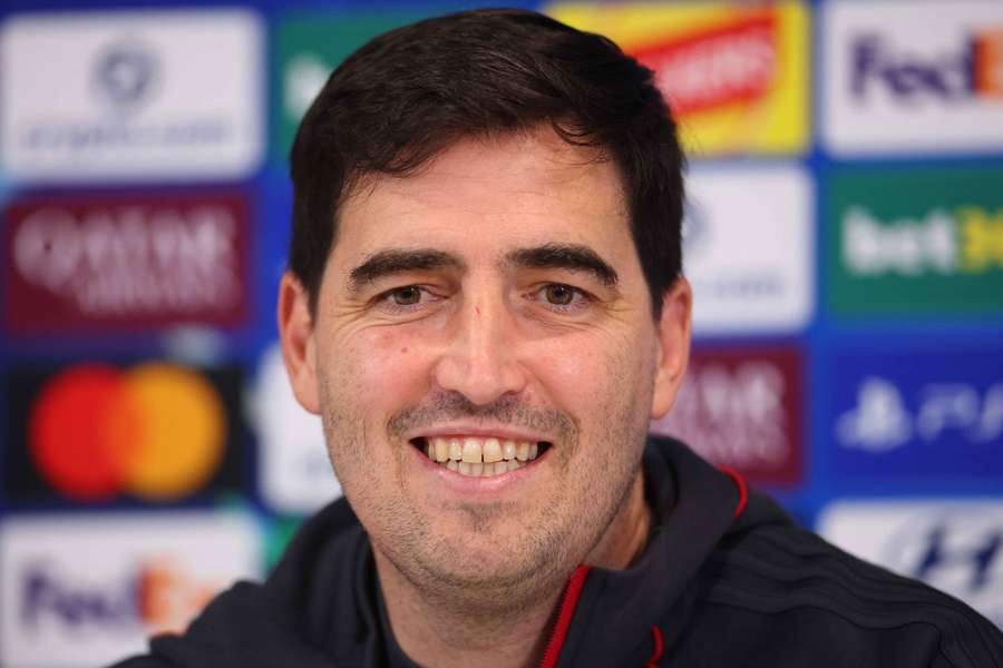 Liverpool boss Andoni Iraola Liverpool boss Andoni Iraola