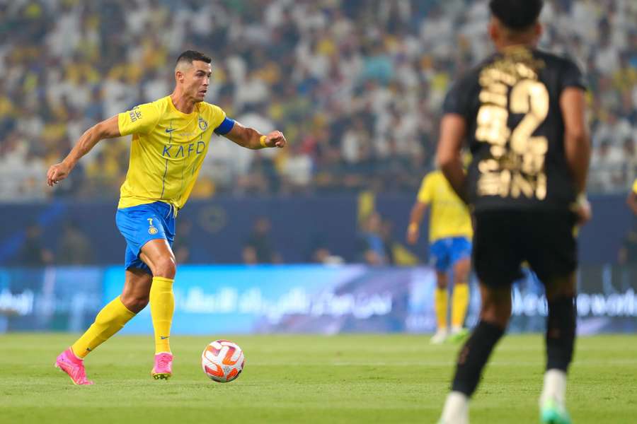 Cristiano Ronaldo em ação pelo Al Nassr