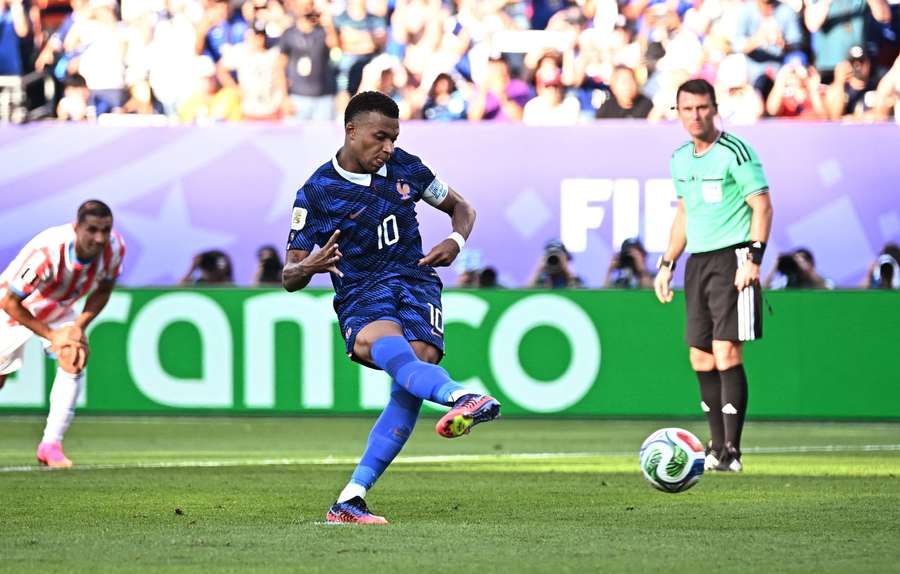 La realizzazione di Mbappé
