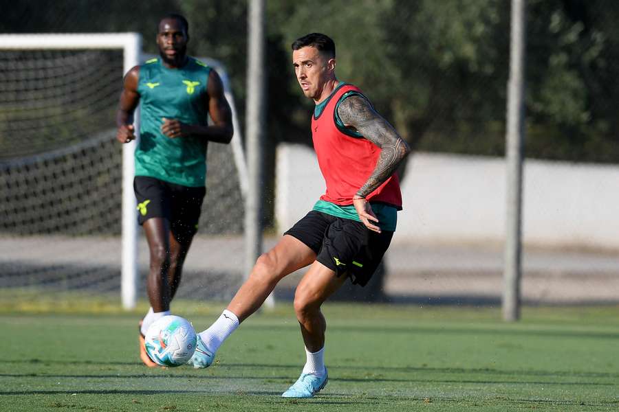 Matias Vecino in allenamento