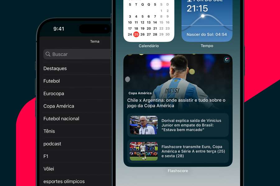 Agora você pode acompanhar as últimas notícias usando os widgets da página inicial de seu iPhone ou iPad