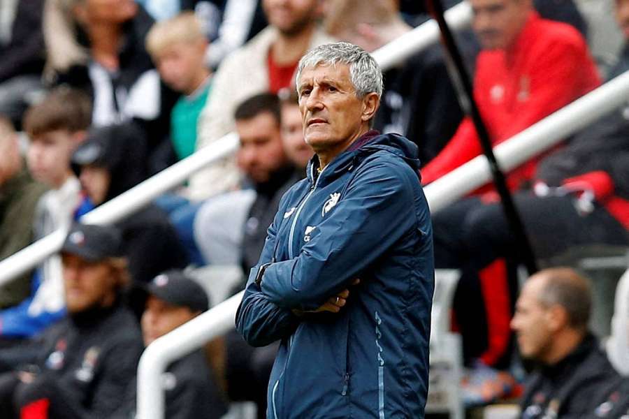 Quique Setien s-a alăturat în octombrie 2022