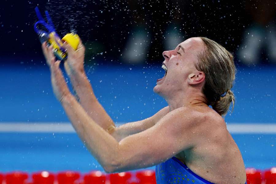 Sweden's Sjostrom has two gold at the Games