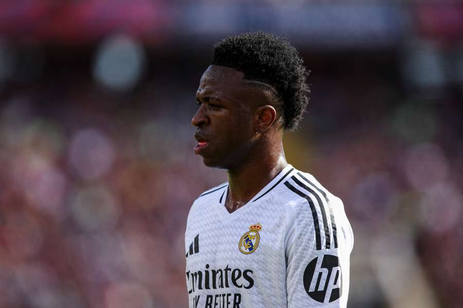 Vinicius lors du Clasico le 12 mai.