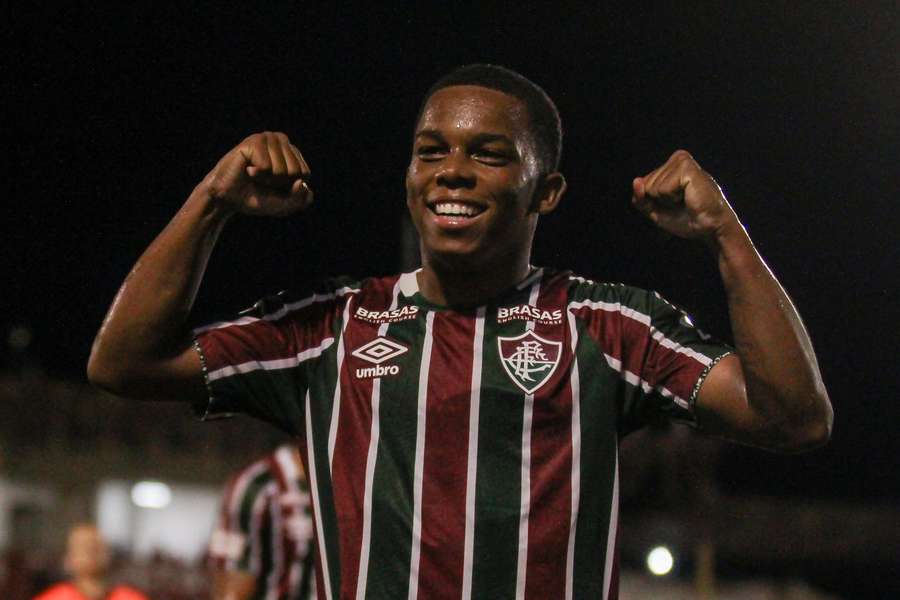 João Lourenço fez os dois gols do Fluminense na vitória sobre a Inter de Limeira